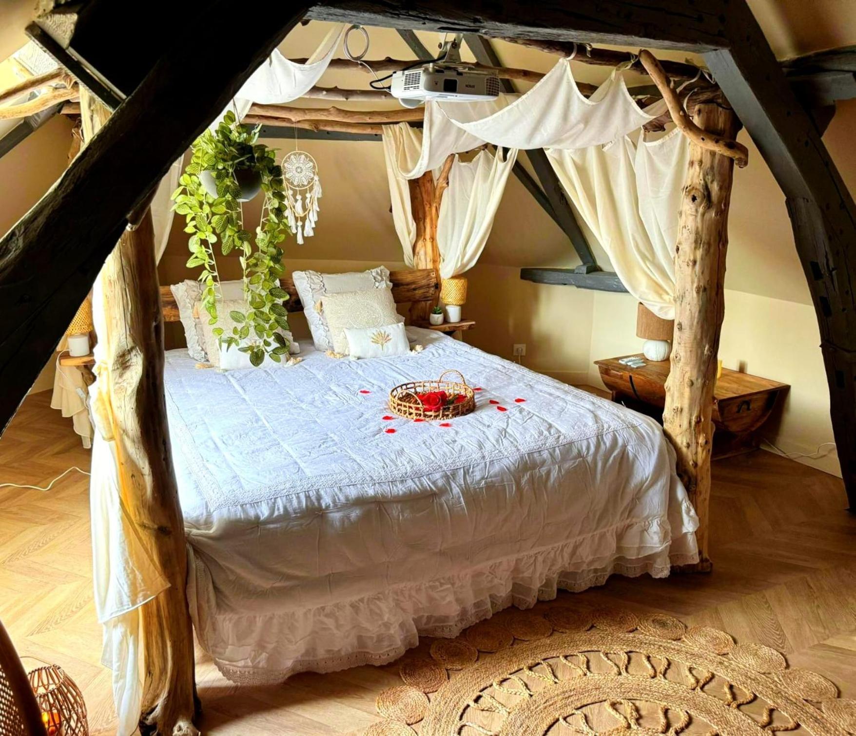 Duplex Safari Jusqu'A 4 Personnes, Spa, Cinema Et Lit Sous Les Arbres, Day Use, 10 Min Centre Αμιάν Εξωτερικό φωτογραφία